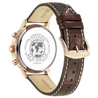 Armbanduhr Citizen Herr OF CLASSIC CRONO in Gelb vergoldet stahl CA7063-12A - CA7063-12A